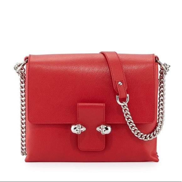 Alexander McQueen Handbags - Alexander McQueen Large Twin Skull Bag